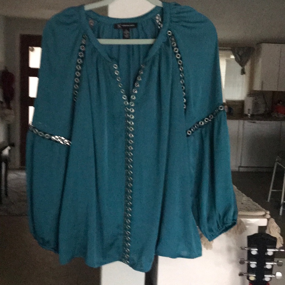 New emerald blouse